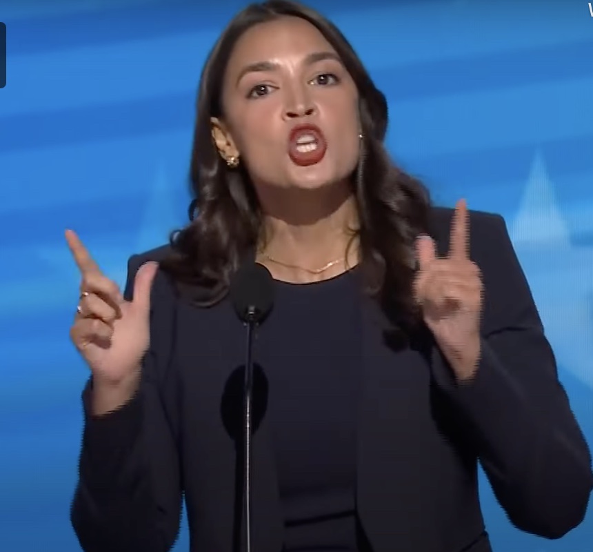 the miracles of democracy and community”: AOC at the DNC, video and ...